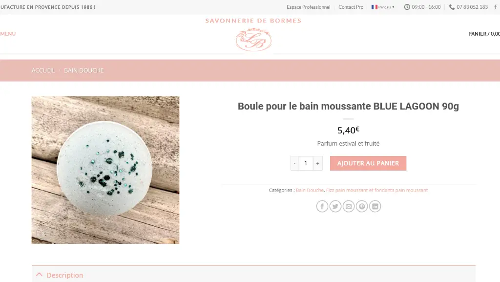 Screenshot 2024-10-10 at 14-27-59 Boule pour le bain moussante BLUE LAGOON 90g - Savonnerie de Bormes.webp