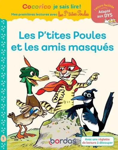 Livre enfants P TITES POULES dès 6ans: cartonné souple