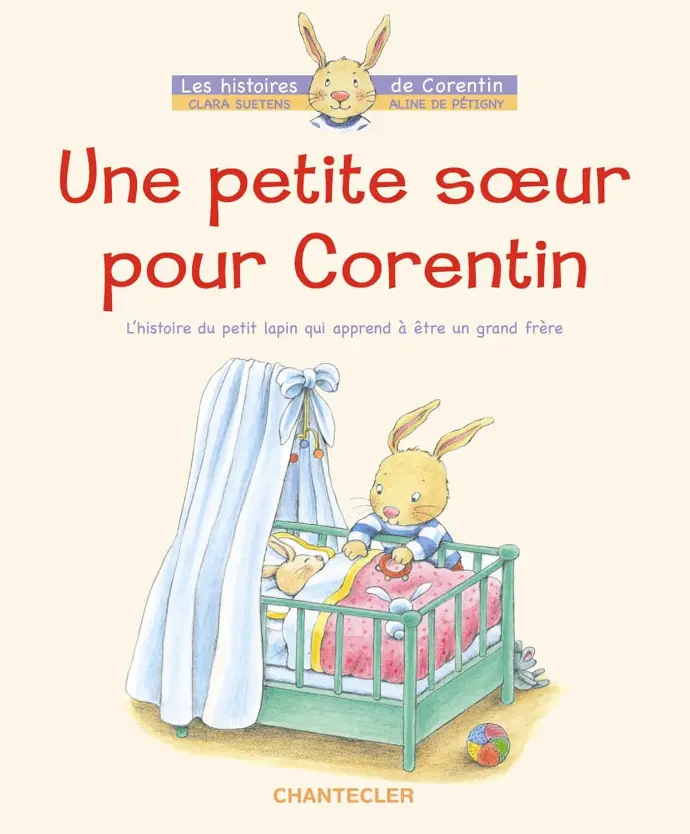 LIVRE CONTE Une petite sœur pour Corentin