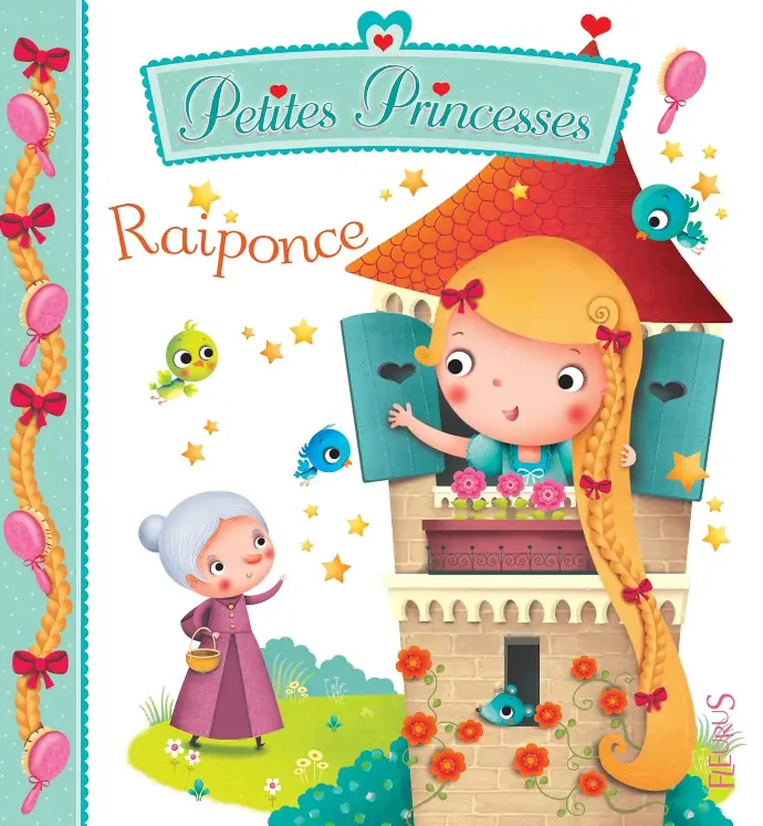 LIVRE 1ER AGE COLLECTION PETITES PRINCESSES : RAIPONCE