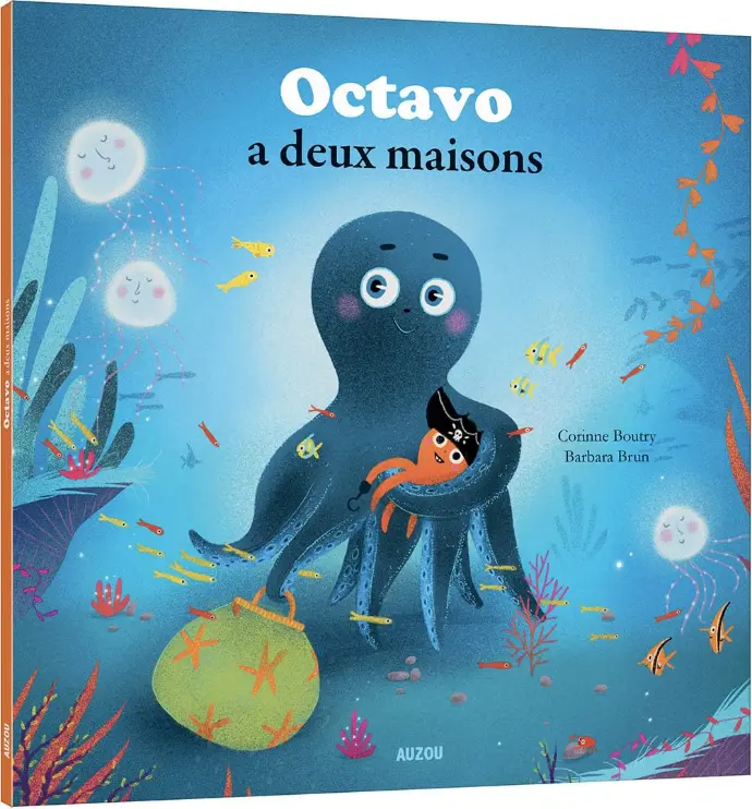 livre de conte : collection; mes p'tits albums : Octavo a deux maisons