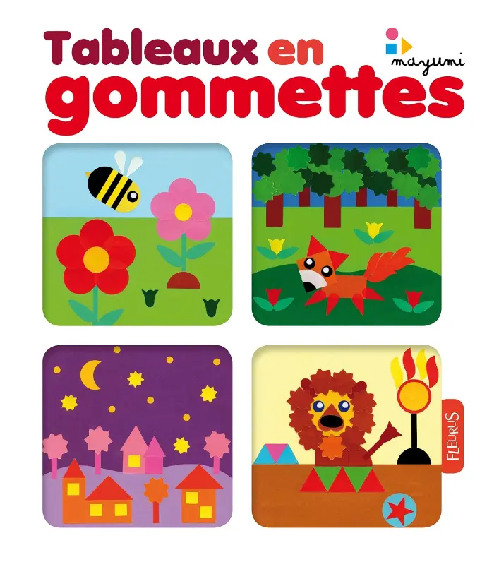 LIVRE TABLEAUX GOMMETTES