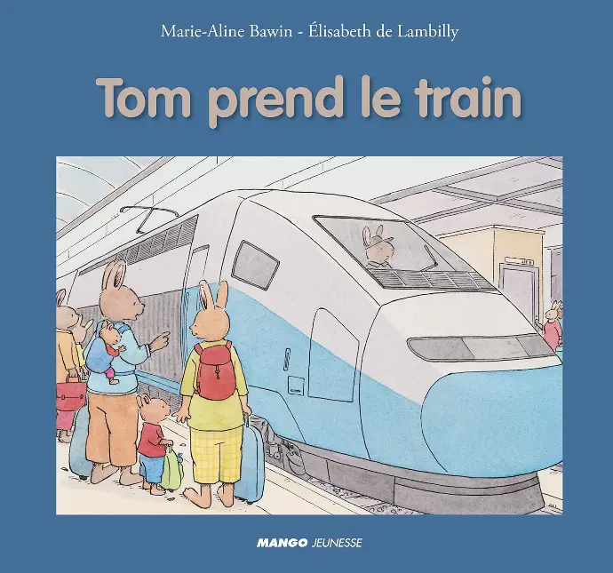 livre Tom prend le train