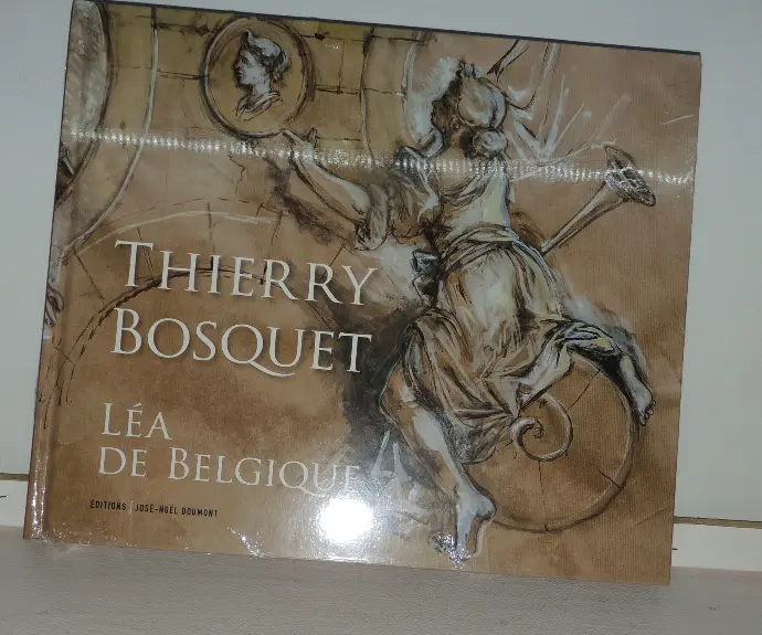 LIVRE RECUEIL DE PHOTOS : Léa DE BELGIQUE, THIERRY BOSQUET ARTISTE