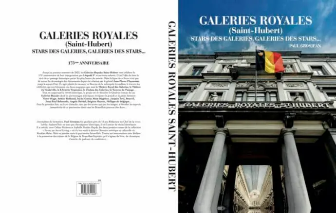 LIVRES. GALERIES ROYALES SAINT-HUBERT  175 ANS