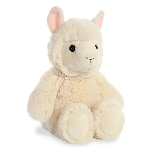 Peluche très douce CUDDLY FRIENDS LAMA CREME 21 Cm