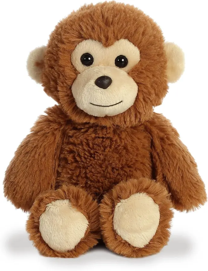 Peluche très douce CUDDLY FRIENDS SINGE  32Cm