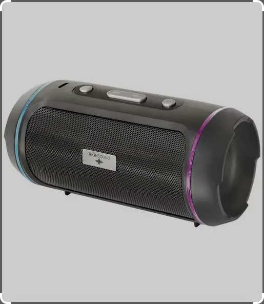 MINI ENCEINTE HAUT-PARLEUR BLUETOOTH AVEC FM ET LED