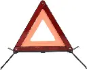 Triangles de signalisation Triangle d'avertissement d'urgence, Norme européenne (Rouge1, 43CM)