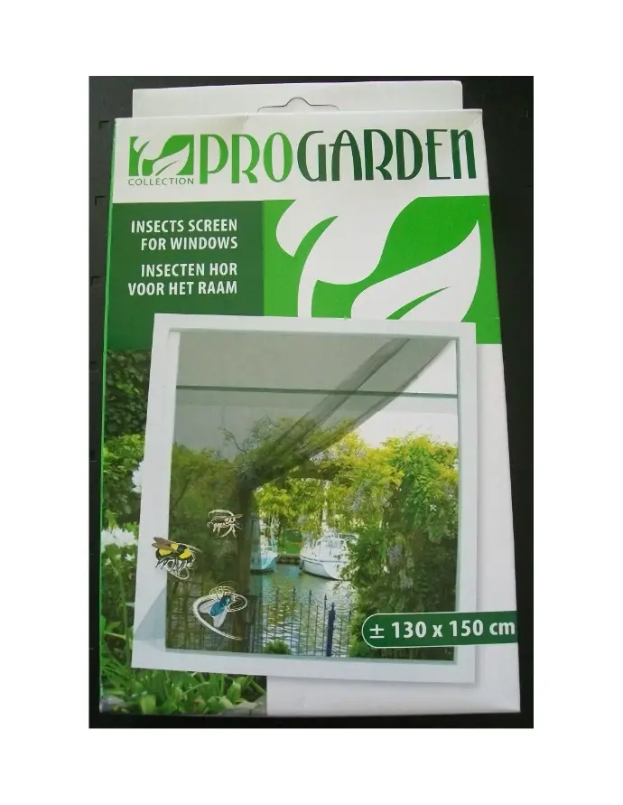 Moustiquaire anti-insectes pour fenêtre 130 x 150 cm Progarden