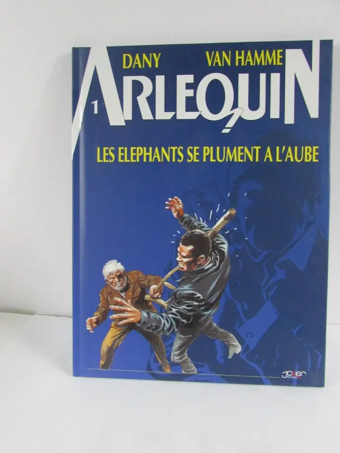 BD Arlequin, tome 1 : Les Eléphants se plument à l'aube Collector