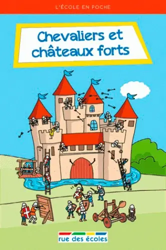 LIVRE dépliants pédagogiques Chevaliers et châteaux forts