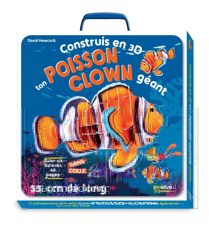 LIVRE JEU ; POISSON-CLOWN GÉANT