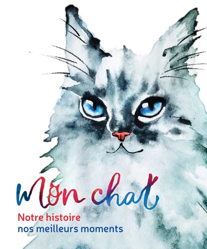 LIVRE CARNET DE VIE: Mon chat - Notre histoire