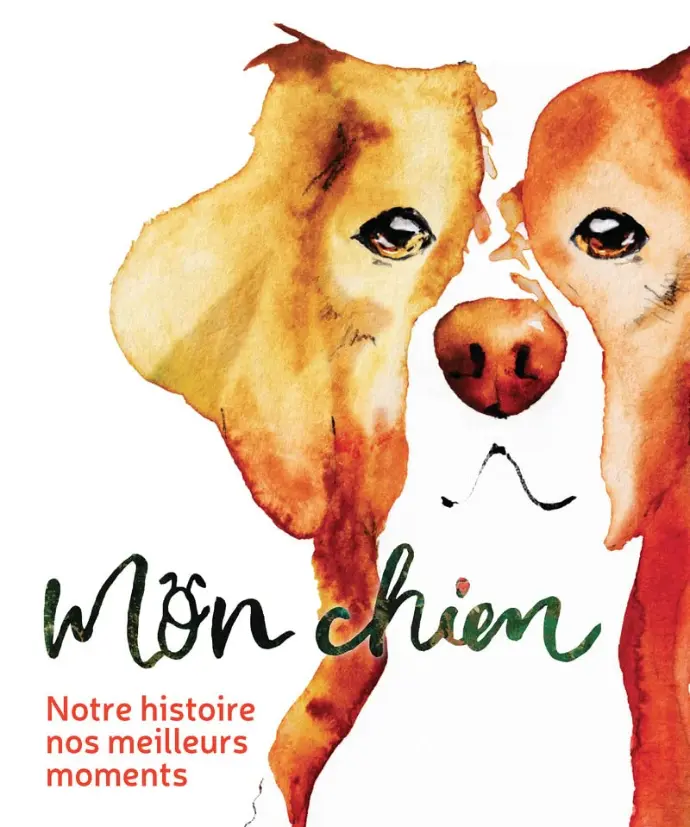 LIVRE CARNET DE VIE : Mon chien - Notre histoire