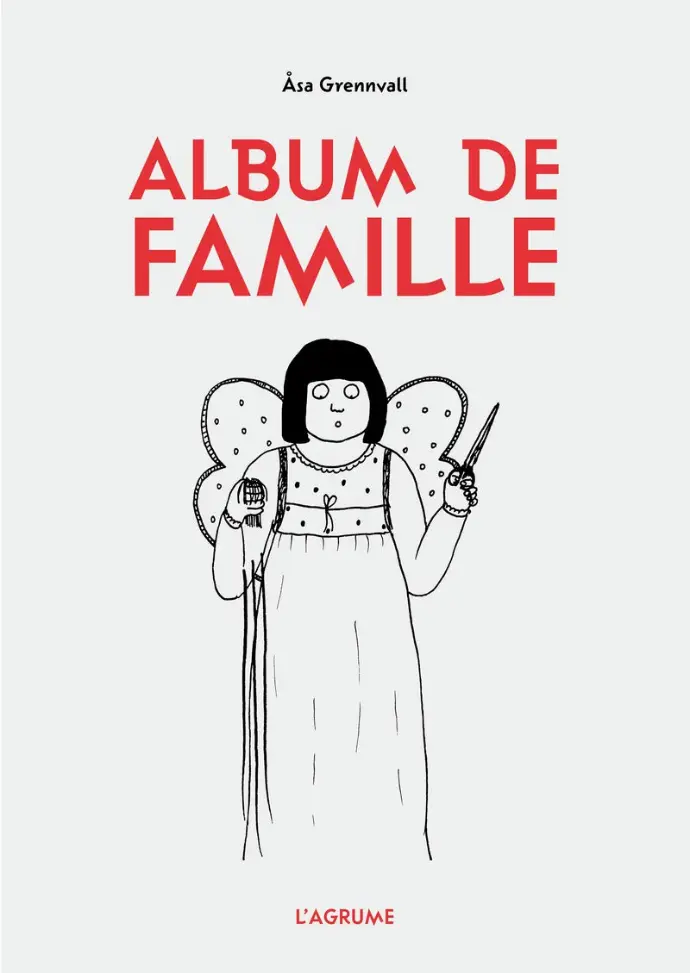 Album BD en noir & blanc, ALBUM DE FAMILLE , Broché souple