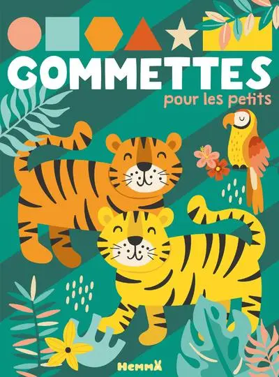 GOMMETTES TIGRES DES 3 ANS