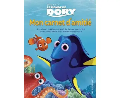 livre récréatif : MON CARNET D'AMITIE : le monde de DORY