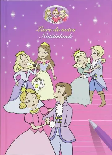 livre récréatif : Notitieboek - Prinsessen / Livre de notes - Princesse