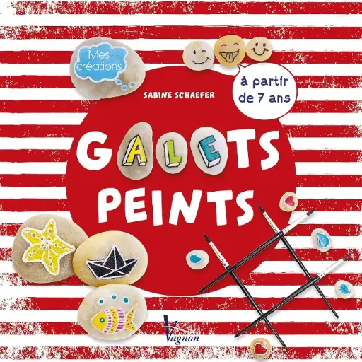 LIVRE Galets peints