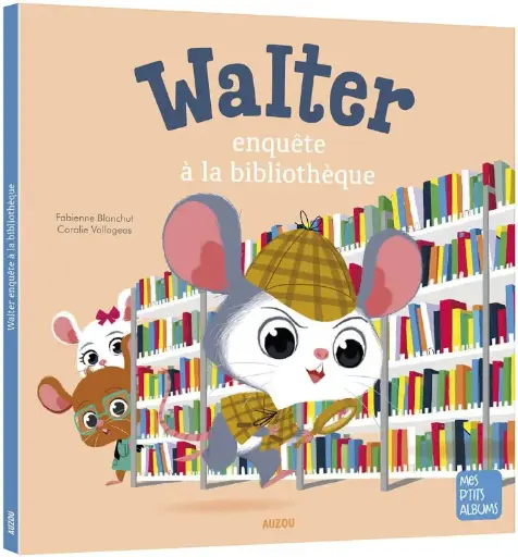 LIVRE Walter enquête à la bibliothèque