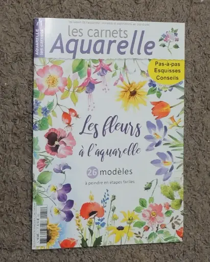 Magasine: Les carnets de l’aquarelle.