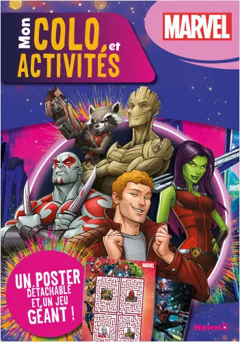 MON COLO ET ACTIVITES , dès 5 ans MARVEL