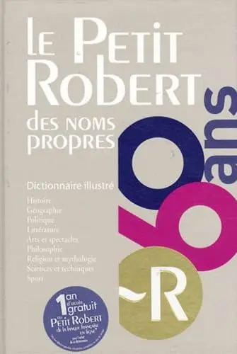 Le Petit Robert des Noms Propres 2676 PAGES