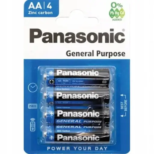 Piles polyvalentes AA Panasonic