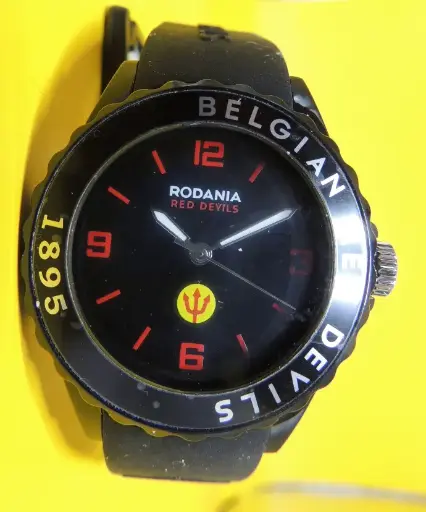 MONTRE RODANIA BELGIAN RED DEVIL LITTLE BLACK DBBW