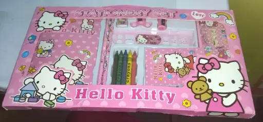 Ensemble de papeterie de luxe Sanrio Hello Kitty deluxe 14 PIECES