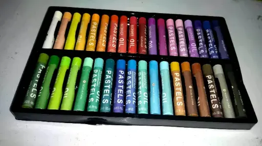 Boite de Ensemble de 36 Pastels à l'Huile HQ