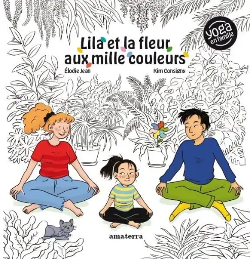 LIVRE Yoga en famille , LILA.